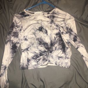 Tie dye crop top!